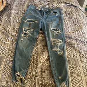 High waisted American eagle jeans